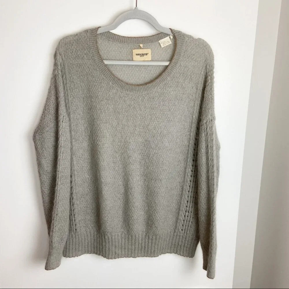 Levi’s Made & Crafted Soft Metallic Pullover sweater